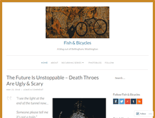 Tablet Screenshot of fishandbicycles.com